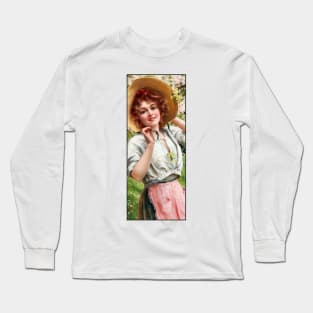 Springtime by Emile Vernon Long Sleeve T-Shirt